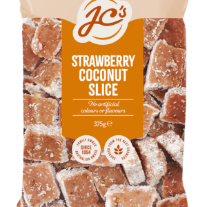 Strawberry Coconut Slice