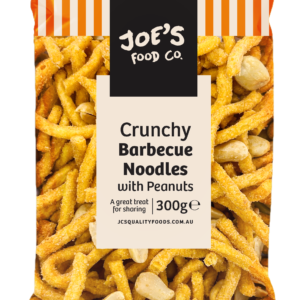 Crunchy BBQ Noodles with Peanuts